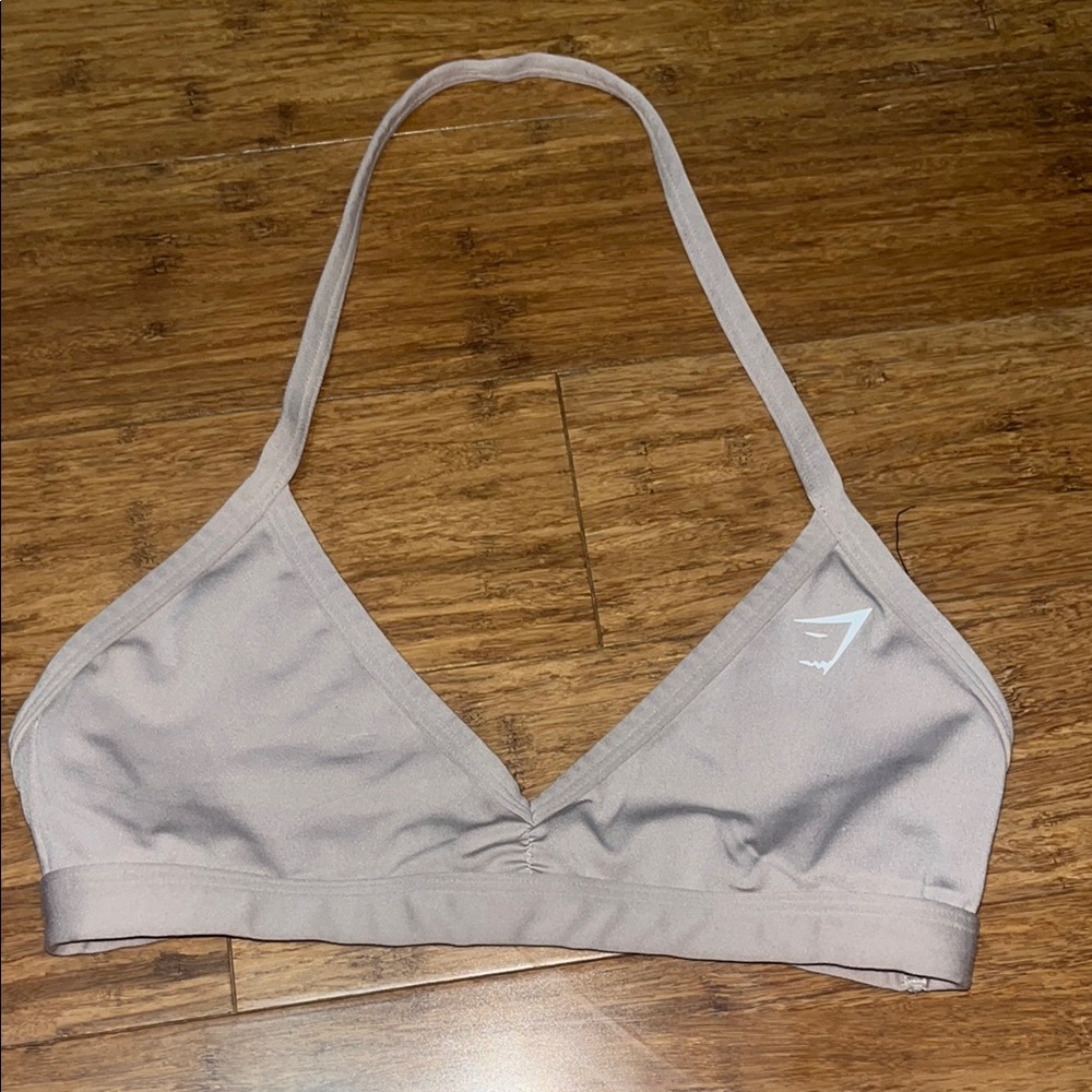 Gymshark Tan Halter Bra